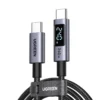 UGREEN 65867 240W USB C to USB-C Cable with Digital Display (2 Meters) PD 3.1 Type C Fast Charging, Nylon Braided, E-marker Chip