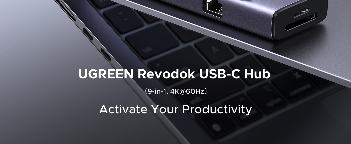 UGREEN 15375 USB-C Hub Price in Pakistan Buy UGREEN 15375 Revodok 9 in 1 USB C Hub Gigabit Ethernet Adapter 4K@60Hz HDMI 002 Online in Pakistan - UGREEN PK