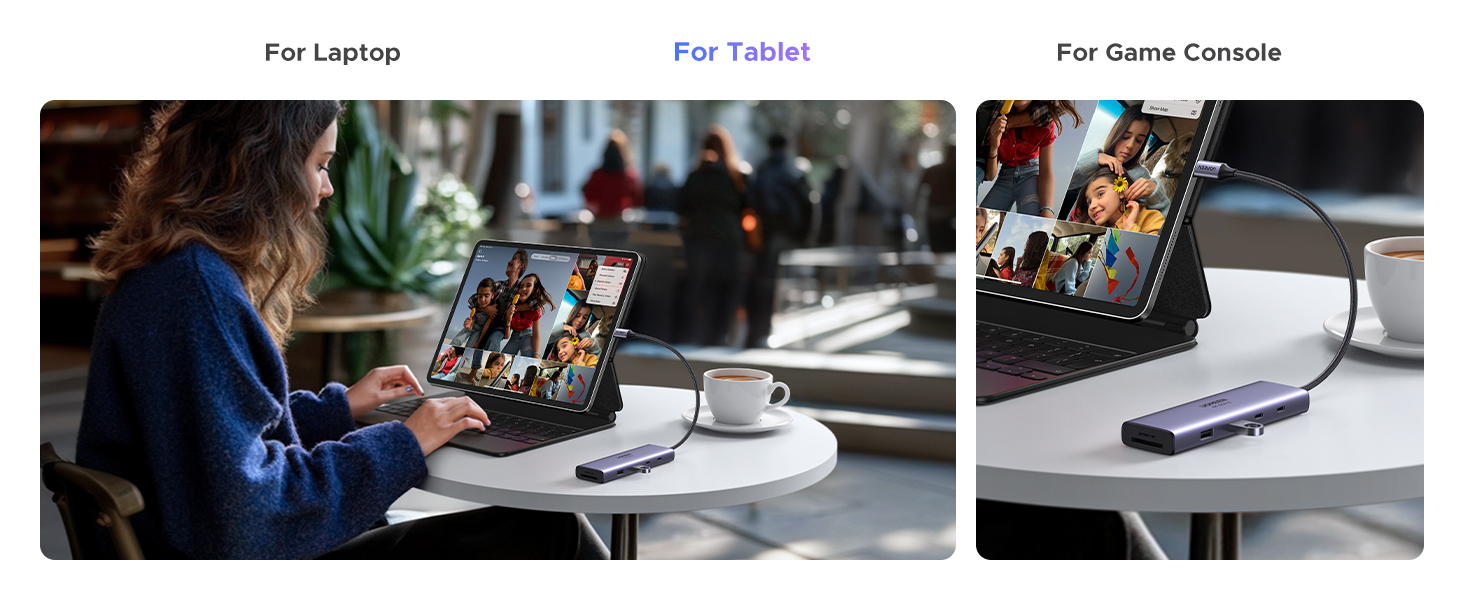 UGREEN 15375 USB-C Hub Price in Pakistan Buy UGREEN 15375 Revodok 9 in 1 USB C Hub Gigabit Ethernet Adapter 4K@60Hz HDMI 012 Online in Pakistan - UGREEN PK