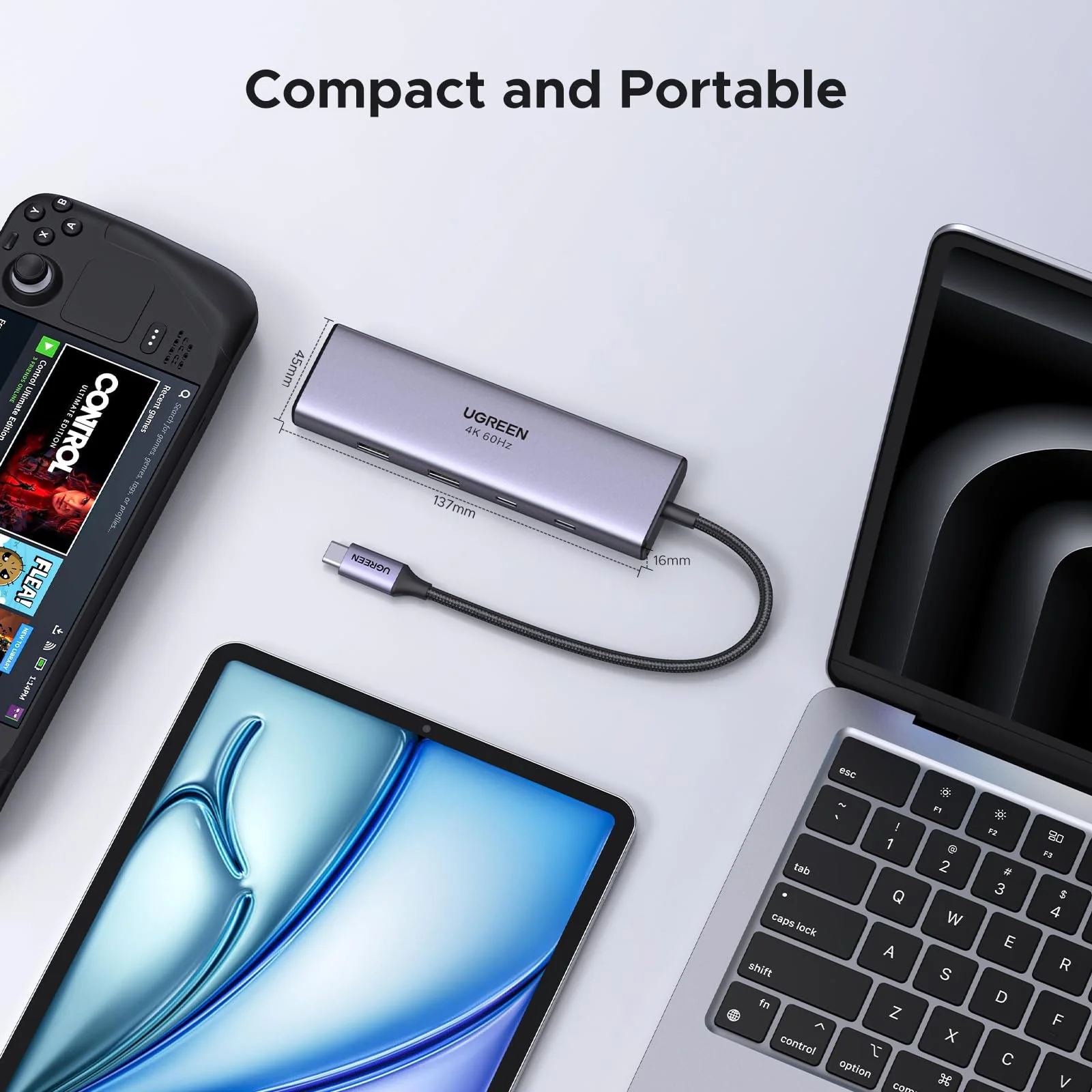 Buy UGREEN 15375 Revodok 9 in 1 USB C Hub Gigabit Ethernet Adapter 4K@60Hz HDMI 06 Online in Pakistan - UGREEN PK