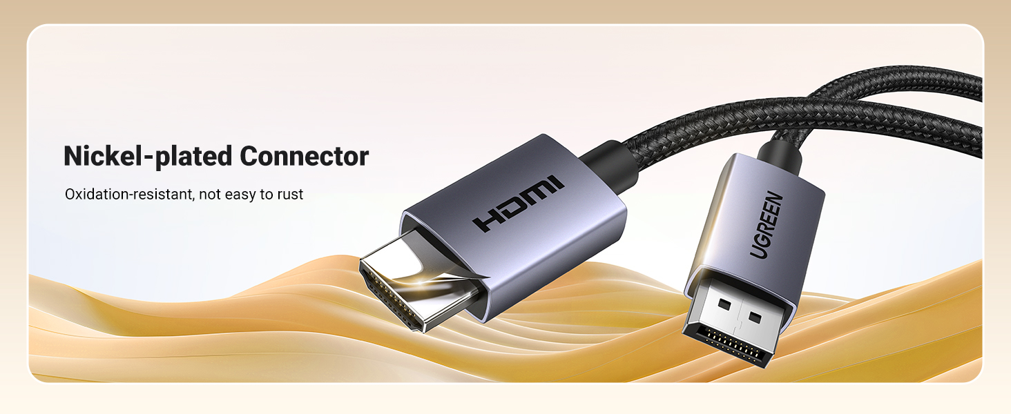 Buy UGREEN 35843 4K DisplayPort to HDMI Cable 3m 1080P@120Hz 009 Online in Pakistan - UGREEN PK