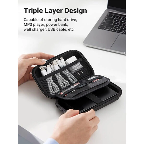 Buy UGREEN 40707 External Hard Drive Case Bag Travel Electronic Accessories Organizer Bag 02 Online in Pakistan - UGREEN PK