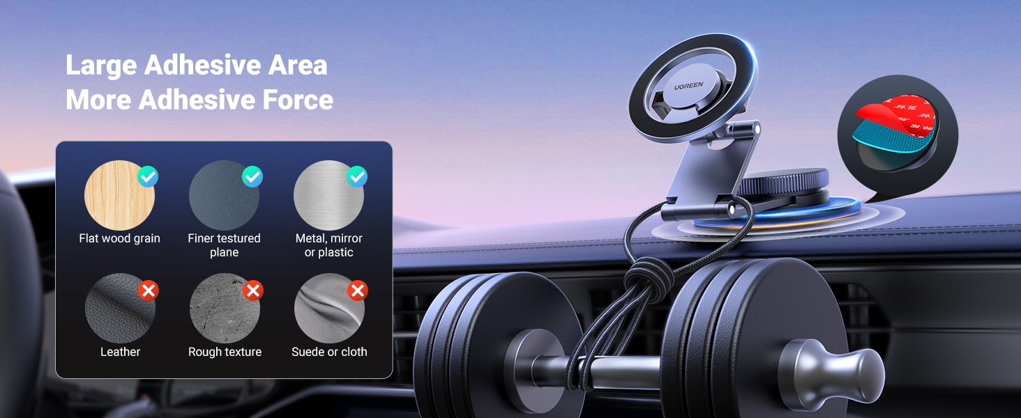 UGREEN 45577 Magsafe Car Mount 360° Rotation Magnetic Phone Holder for iPhone 17/16/15/14/13/12 Series Buy UGREEN 45577 Magsafe Car Mount 360° Rotation Magnetic Phone Holder for iPhone 17/16/15/14/13/12 Series Online in Pakistan - UGREEN PK