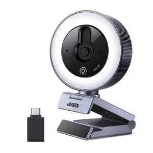 Buy UGREEN 65857 2K Webcam with 4 Level Ring Light Online in Pakistan - UGREEN PK