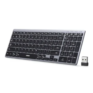 Buy UGREEN 75163 Slim Silent Wireless Keyboard Bluetooth 5.4+2.4G Rechargeable 99 Key Online in Pakistan - UGREEN PK