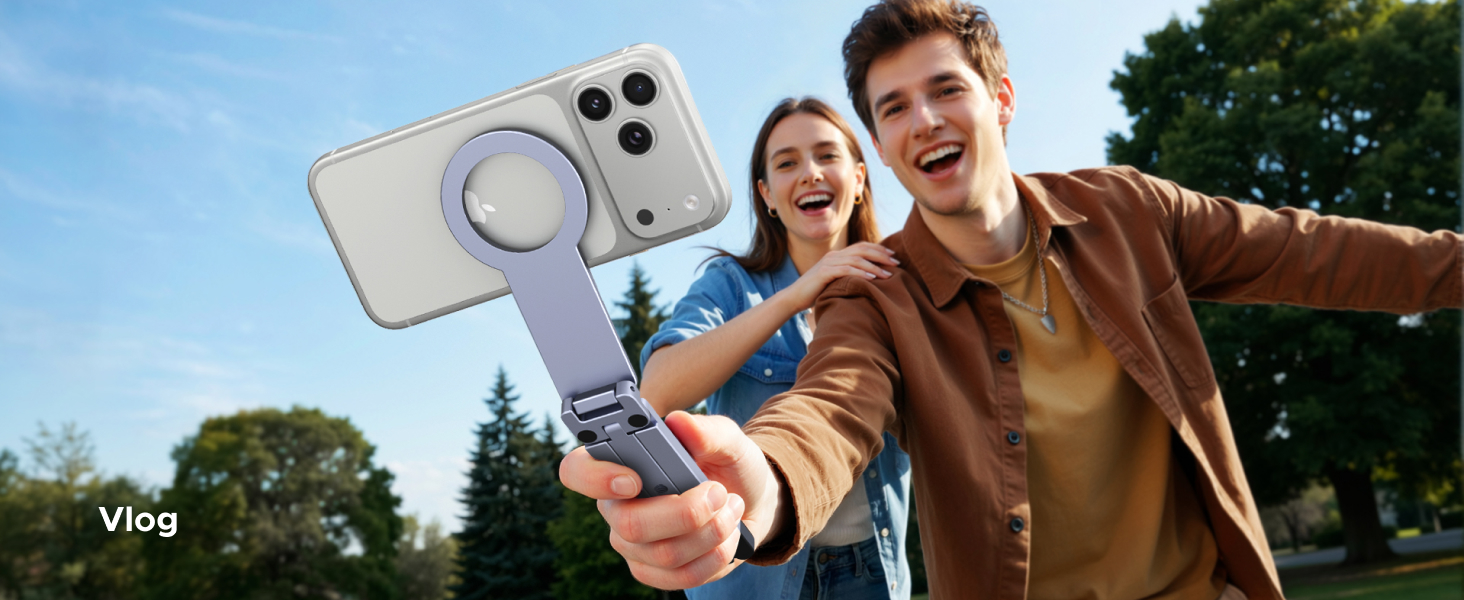 UGREEN 75509 MagSafe Tripod 360° Rotating Adjustable Magnetic Phone Stand with 1/4'' Screw Port for iPhone 17/16/15/14/13/12 Buy UGREEN 75509 MagSafe Tripod 360° Rotating Adjustable Magnetic Phone Stand with 1/4'' Screw Port for iPhone 17/16/15/14/13/12 Online in Pakistan - UGREEN PK