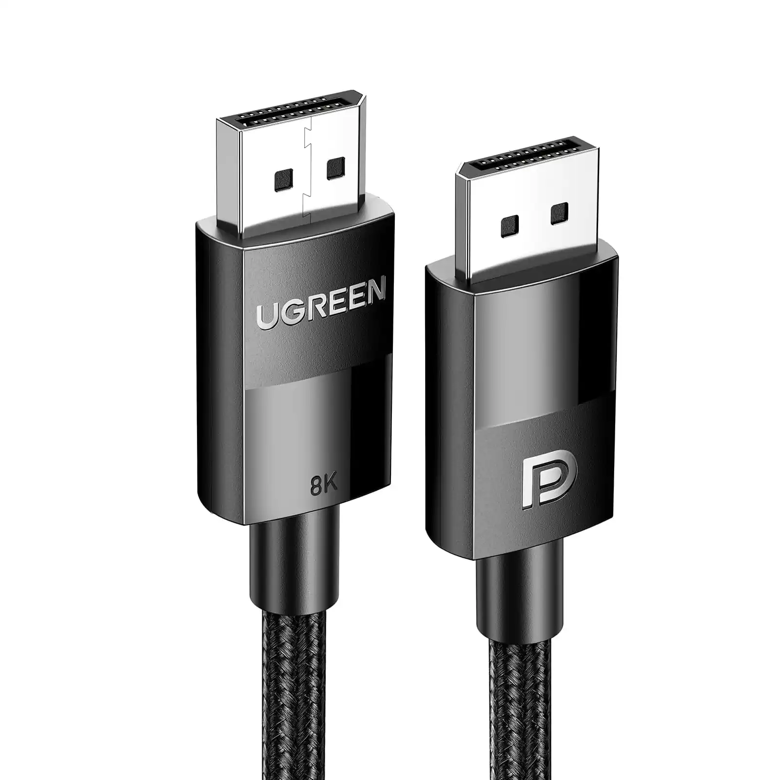 Buy UGREEN 80391 8K VESA Certified DisplayPort Cable (1.5 Meter) DP 1.4 Male-to-Male Braided Cord, 32.4Gbps High-Speed Video Lead, 8K@60Hz & 4K@240Hz Gaming Cable for Monitors, Graphics Cards, & Gaming PC (Copy) Online in Pakistan - UGREEN PK