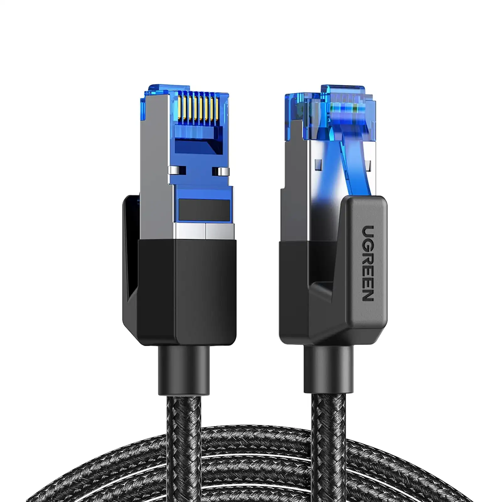 Buy UGREEN 80430 CAT8 Ethernet Cable 1.5 Meter High Speed Braided 40Gbps 2000Mhz Online in Pakistan - UGREEN PK