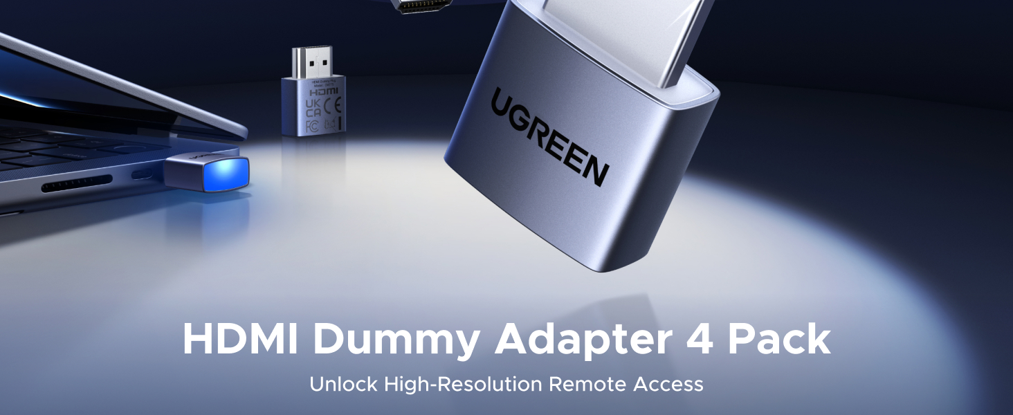 Buy UGREEN 95994 4 Pack HDMI Dummy Plug 4K@60Hz 2K@60Hz 1080P@120Hz 002 Online in Pakistan - UGREEN PK
