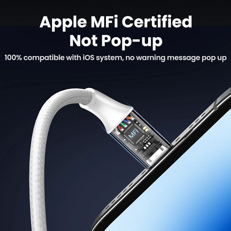 UGREEN 60161 USB-A to Lightning Cable 1 Meter MFi - UGREEN PK
