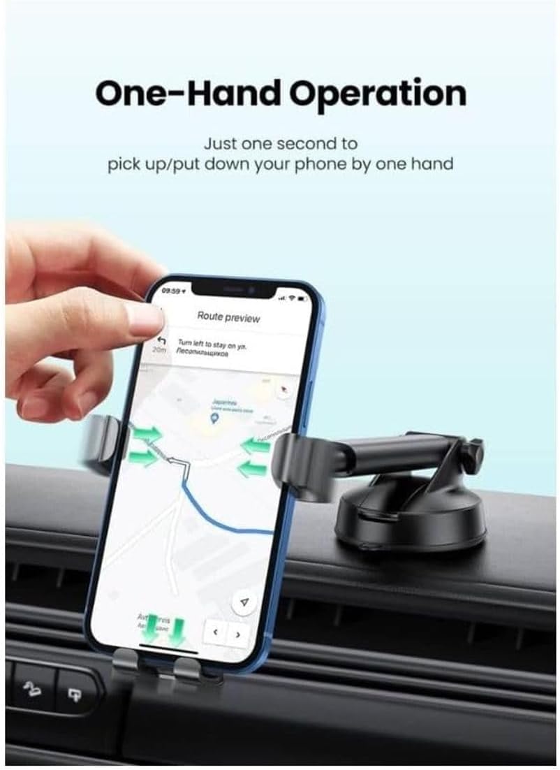UGREEN 60990B Gravity Phone Holder Suction Cup - UGREEN PK